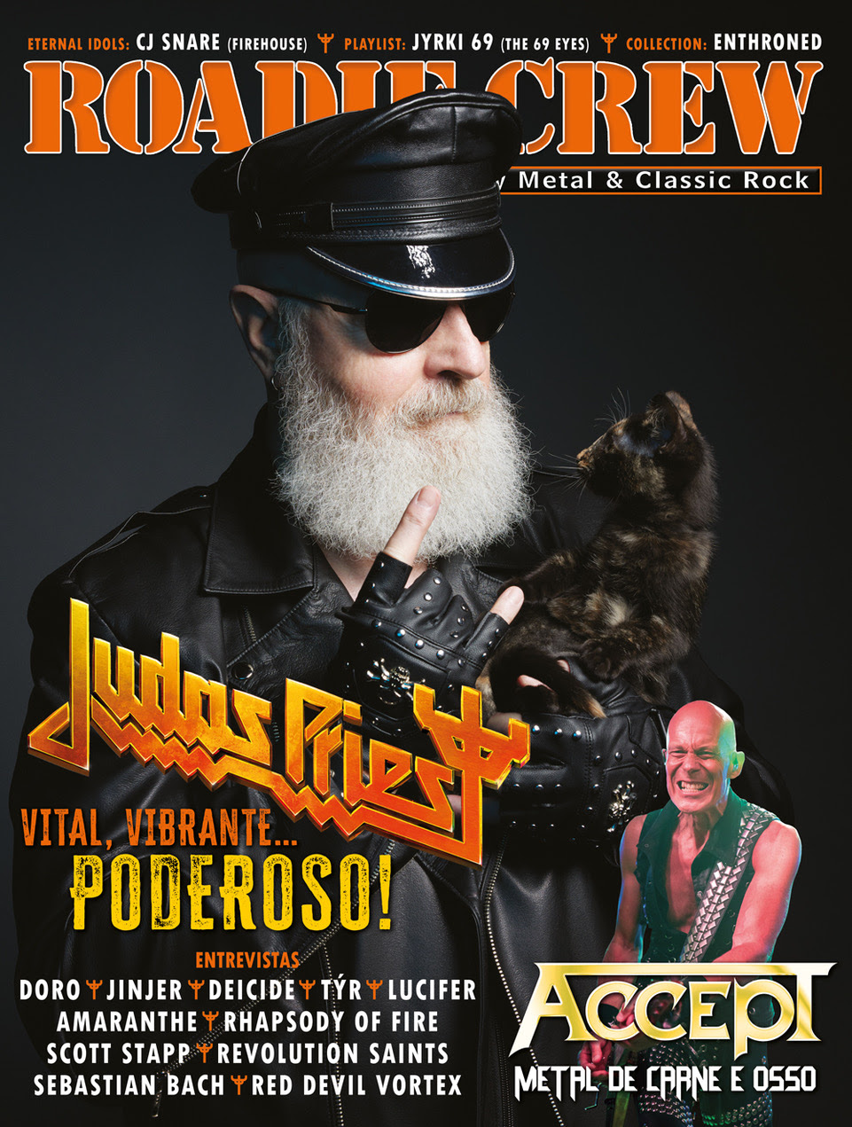 Judas Priest em destaque na edição #280 da ROADIE CREW || ARENA