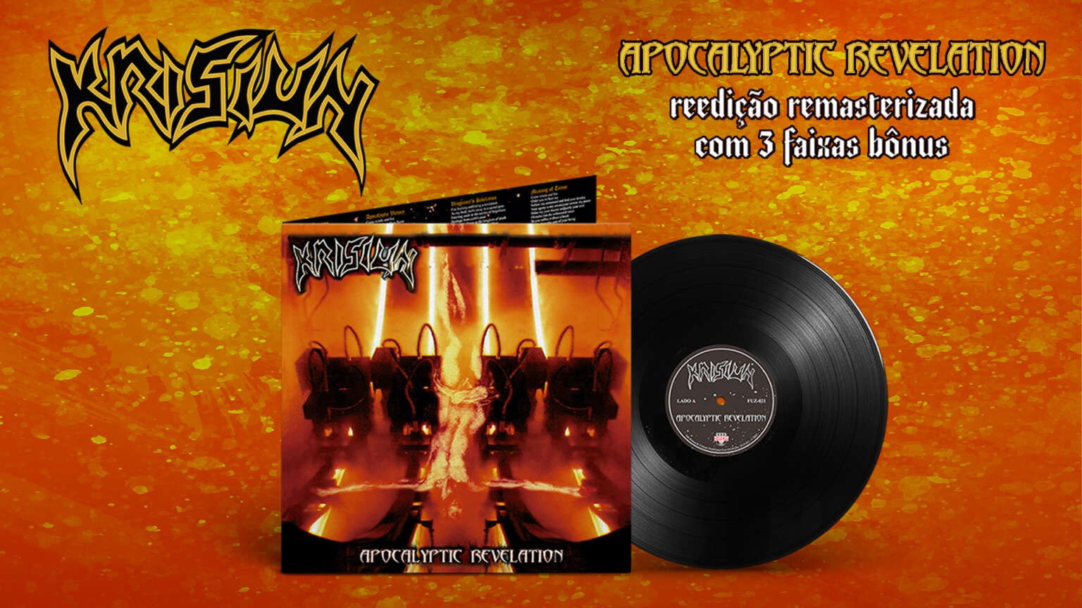 Krisiun: ‘Apocalyptic Revelation’ ganha relançamento em vinil