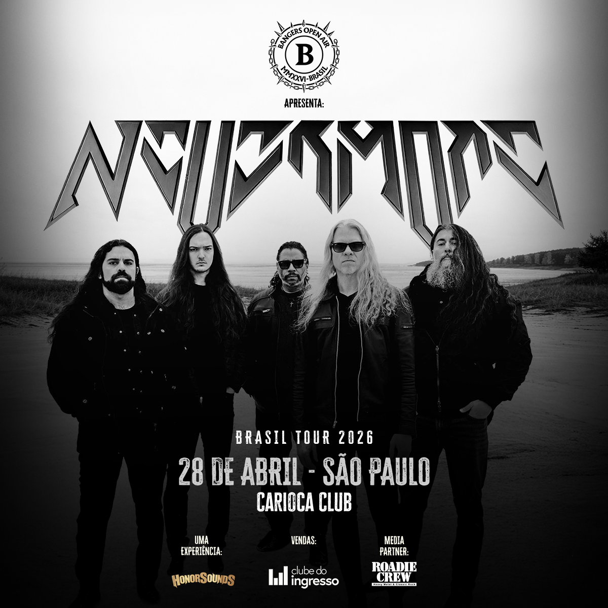 Nevermore fará side show especial em São Paulo