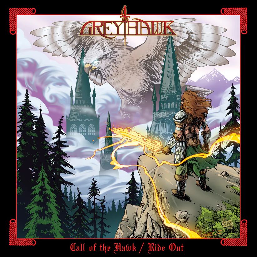 Greyhawk anuncia coletânea em vinil “Call of the Hawk / Ride Out” pela Nameless Grave Records