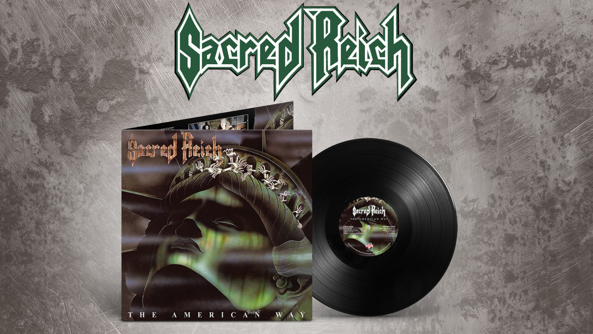 Sacred Reich: Fuzz On Discos relança ‘The American Way’ em vinil