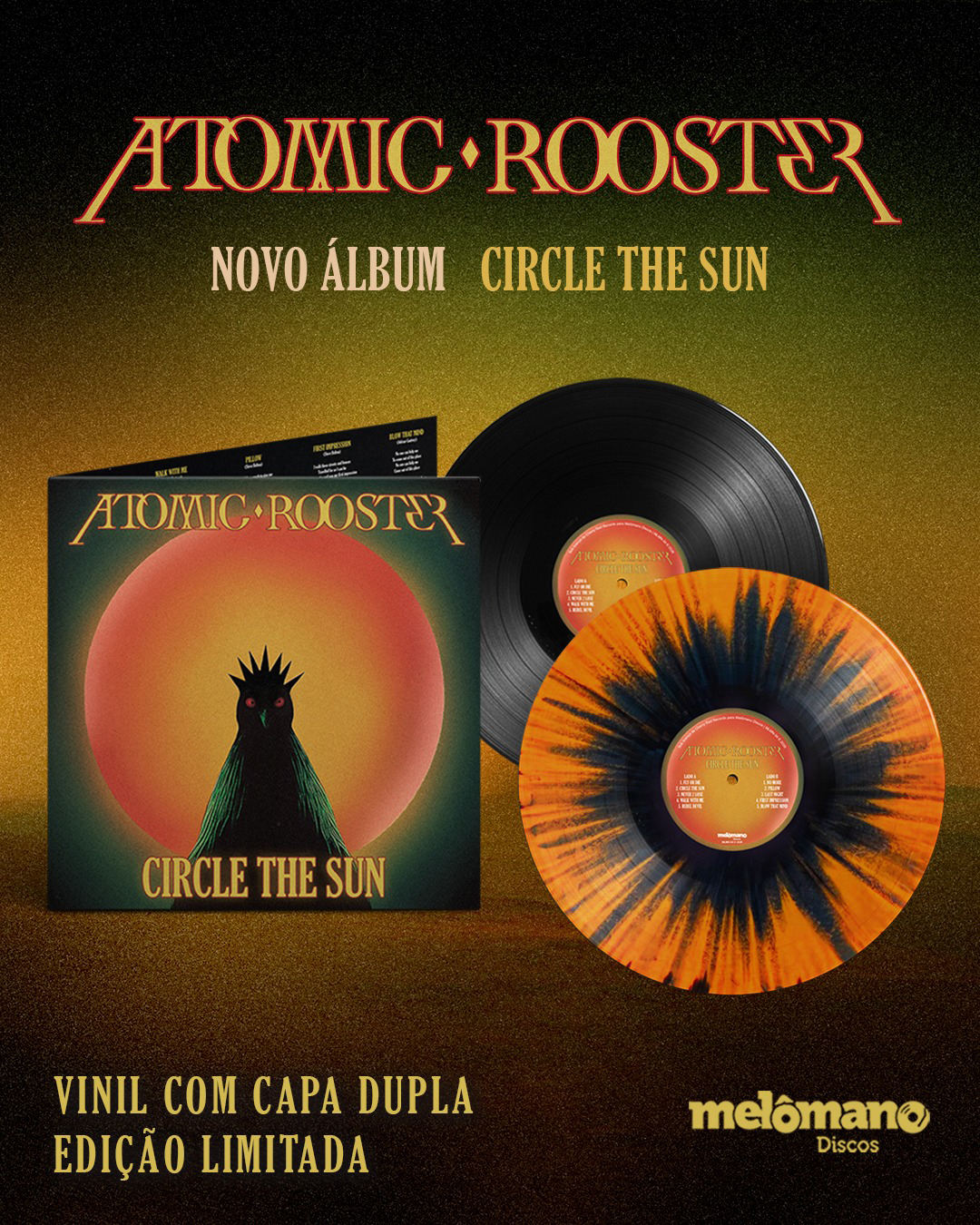 Atomic Rooster: álbum inédito após 42 anos agora disponível pela Melômano Discos