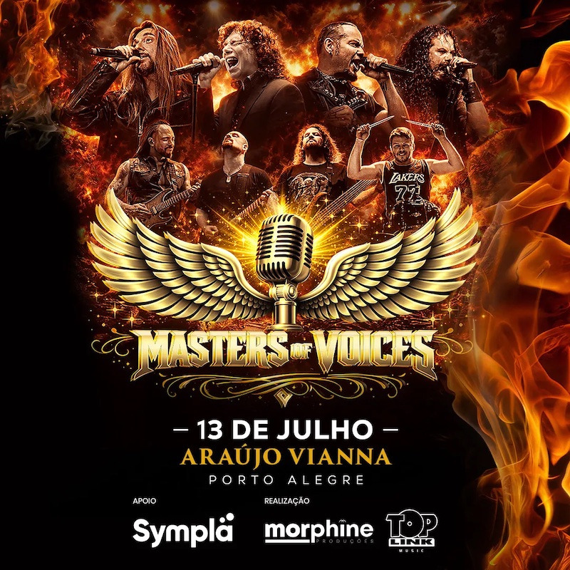 Masters of Voices reúne fãs de rock e heavy metal em Porto Alegre